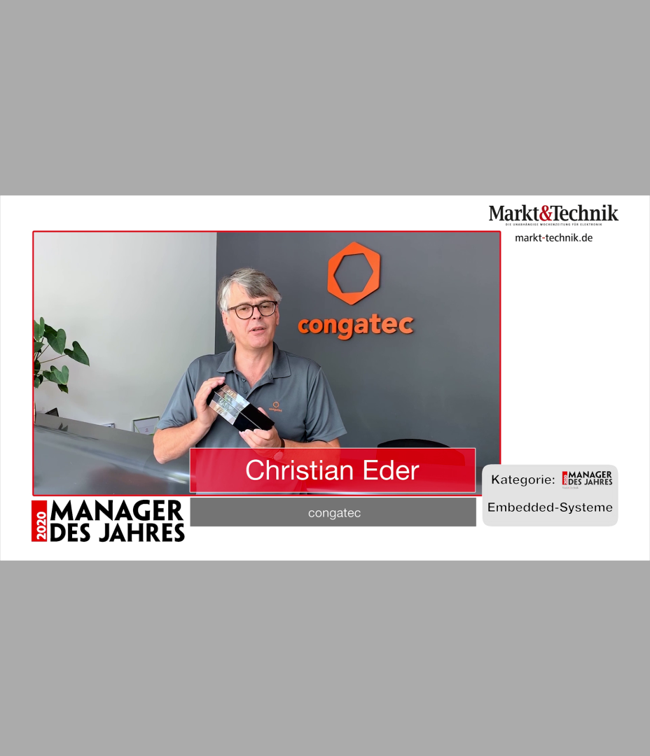 »Manager des Jahres 2020«: Christian Eder
