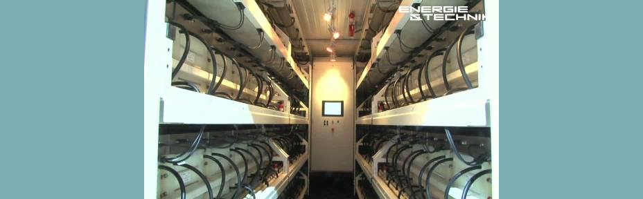 Industrielle Großspeicher für Sonnenenergie