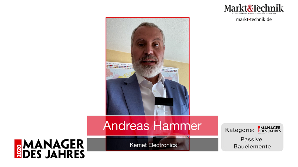 »Manager des Jahres 2020«: Andreas Hammer