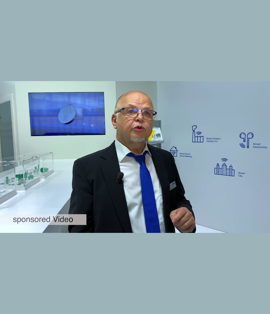 VARTA Microbattery Solutions for IoT – Embedded World 2020