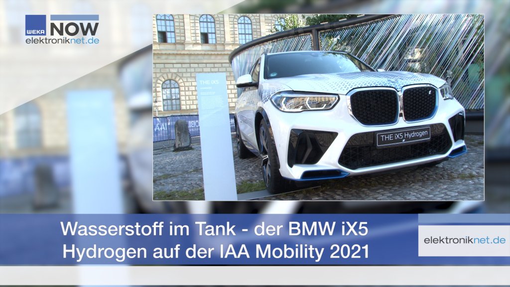 Wasserstoff im Tank - Der BMW iX5 Hydrogen auf der IAA Mobility 2021