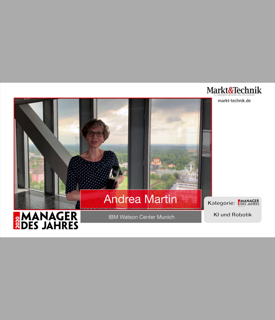 »Manager des Jahres 2020«: Andrea Martin