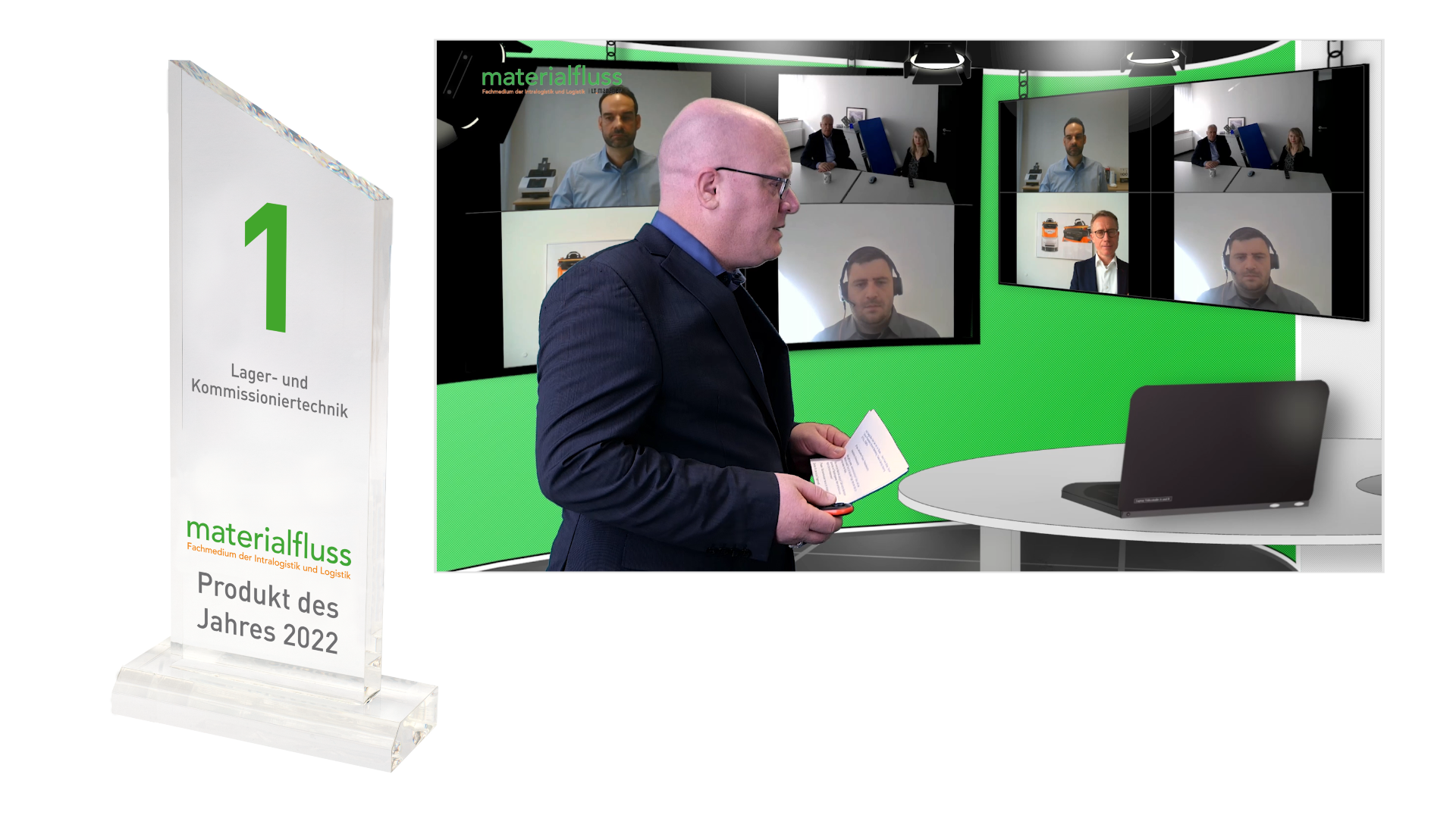 materialfluss PRODUKTE DES JAHRES 2022 - Kategorie Lager- und Kommissioniertechnik