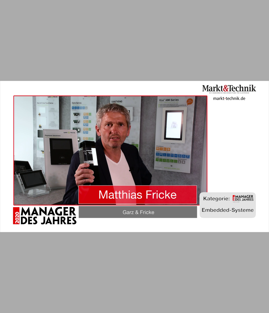»Manager des Jahres 2020«: Matthias Fricke