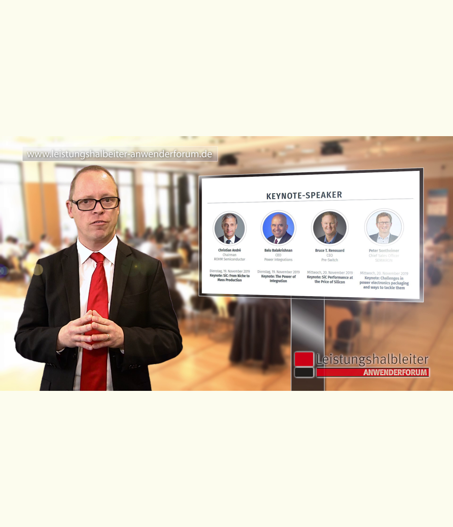 Ausblick auf das 3. Anwenderforum Leistungshalbleiter