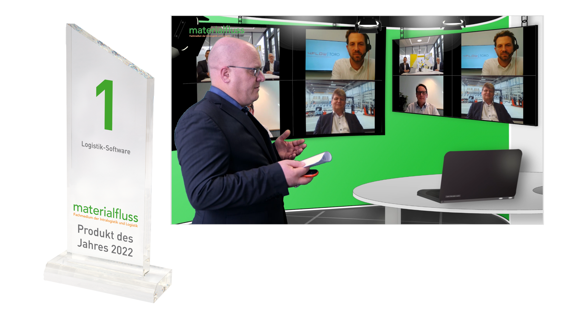 materialfluss PRODUKTE DES JAHRES 2022 - Kategorie Logistik-Software