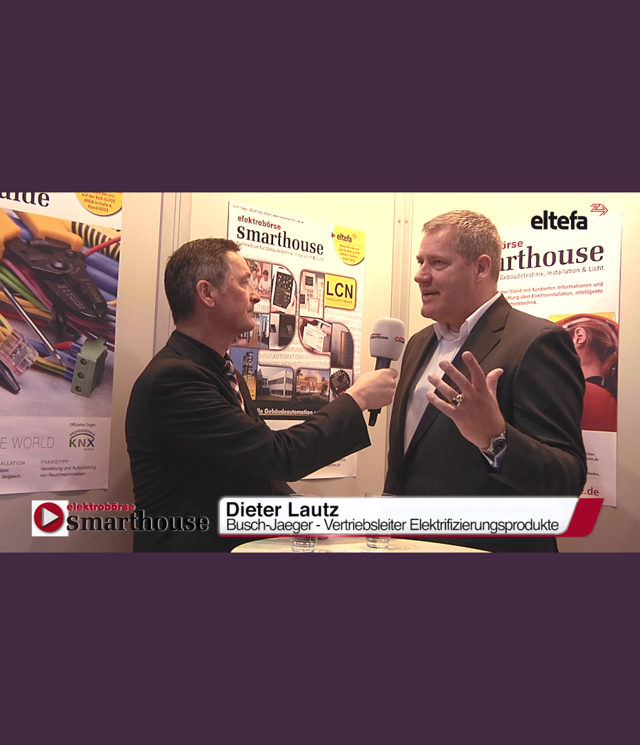 eltefa 2017: Interview mit Busch-Jaeger