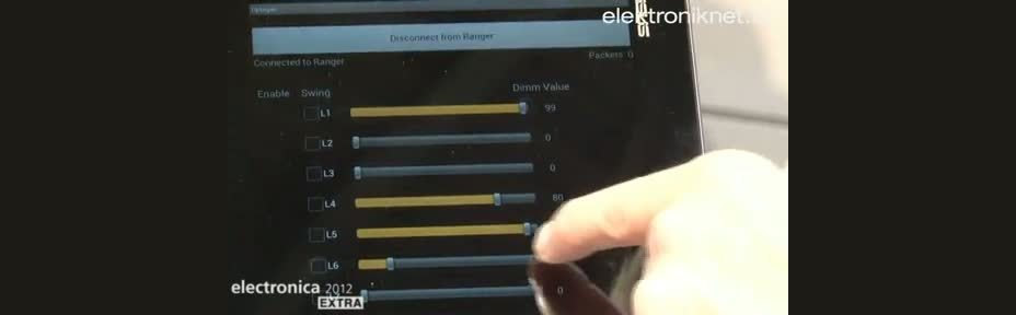 Das Tablet als Lichtschalter