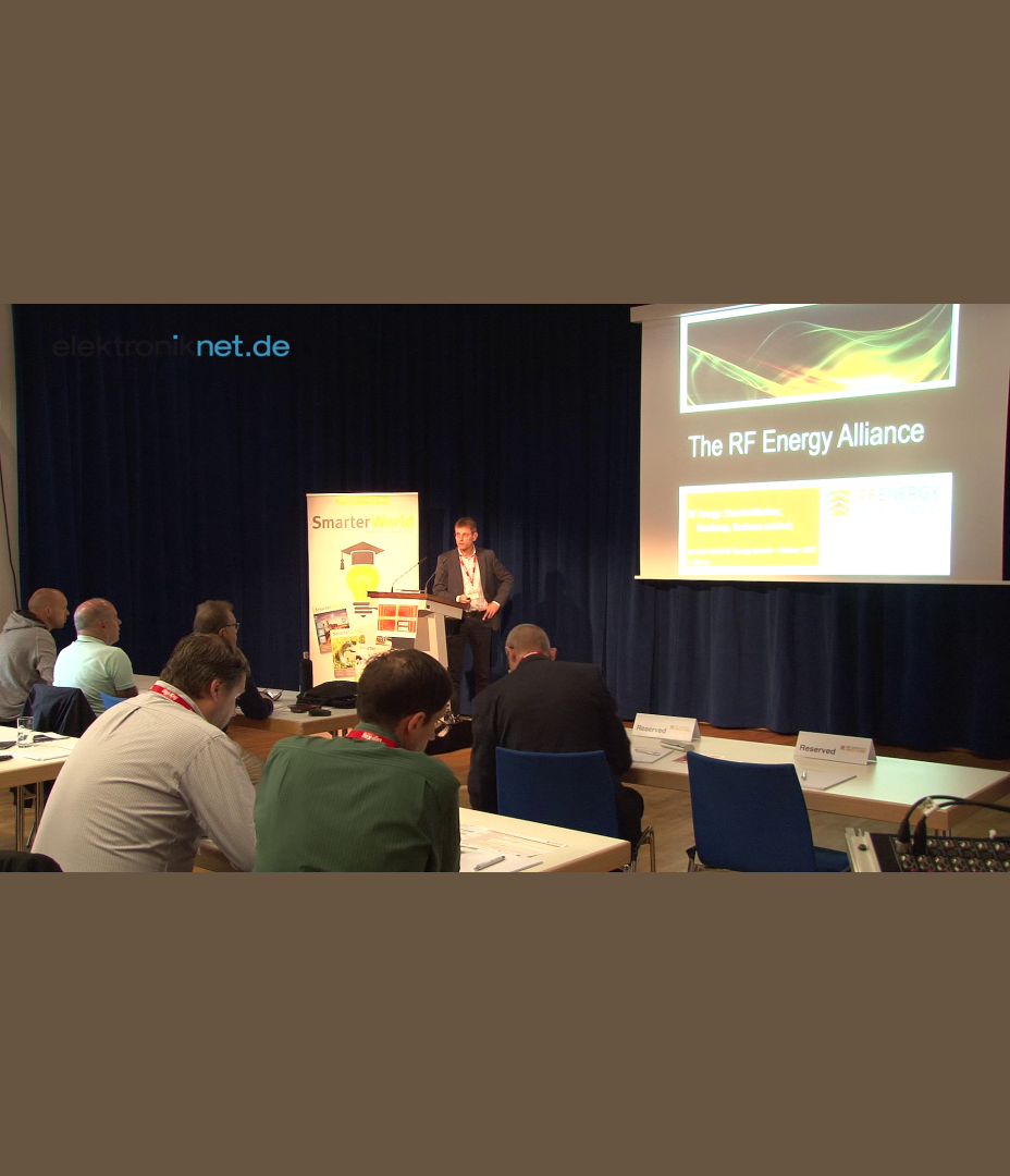 Der 1. SmarterWorld RF Energy Summit