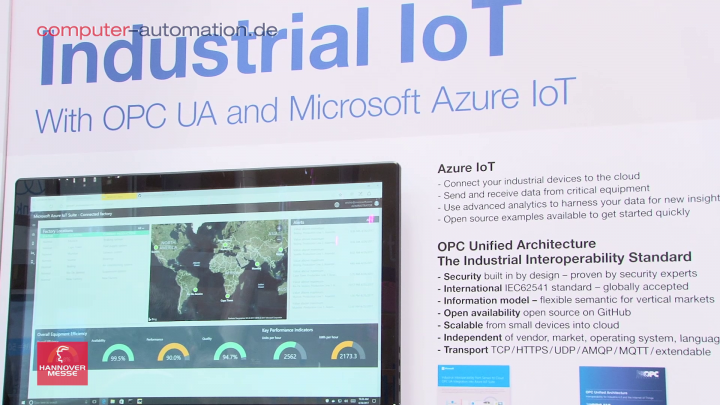 Microsoft: Die OPC-UA-Unterstützung der Azure Cloud
