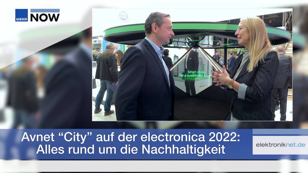Avnet “City” auf der electronica 2022: Alles rund um die Nachhaltigkeit