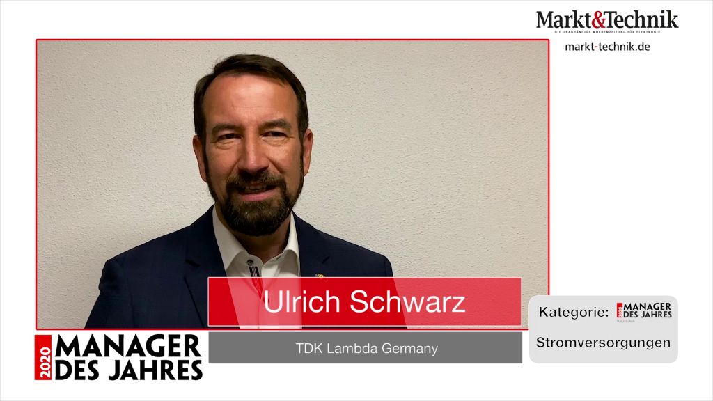 »Manager des Jahres 2020«: Ulrich Schwarz