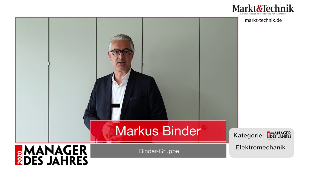 »Manager des Jahres 2020«: Markus Binder