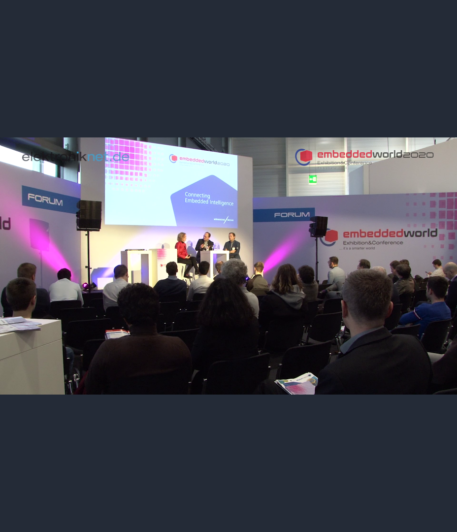 Podiumsdiskussion: „Connecting Embedded Intelligence“