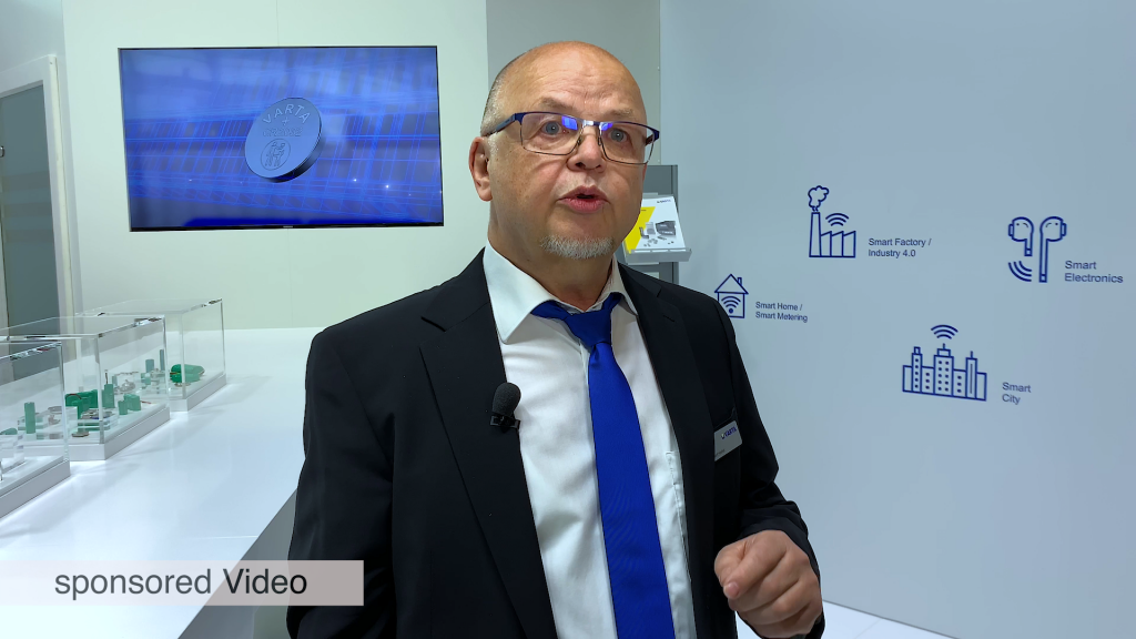 VARTA Microbattery Solutions for IoT – Embedded World 2020