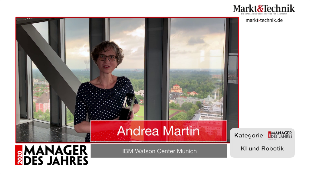 »Manager des Jahres 2020«: Andrea Martin