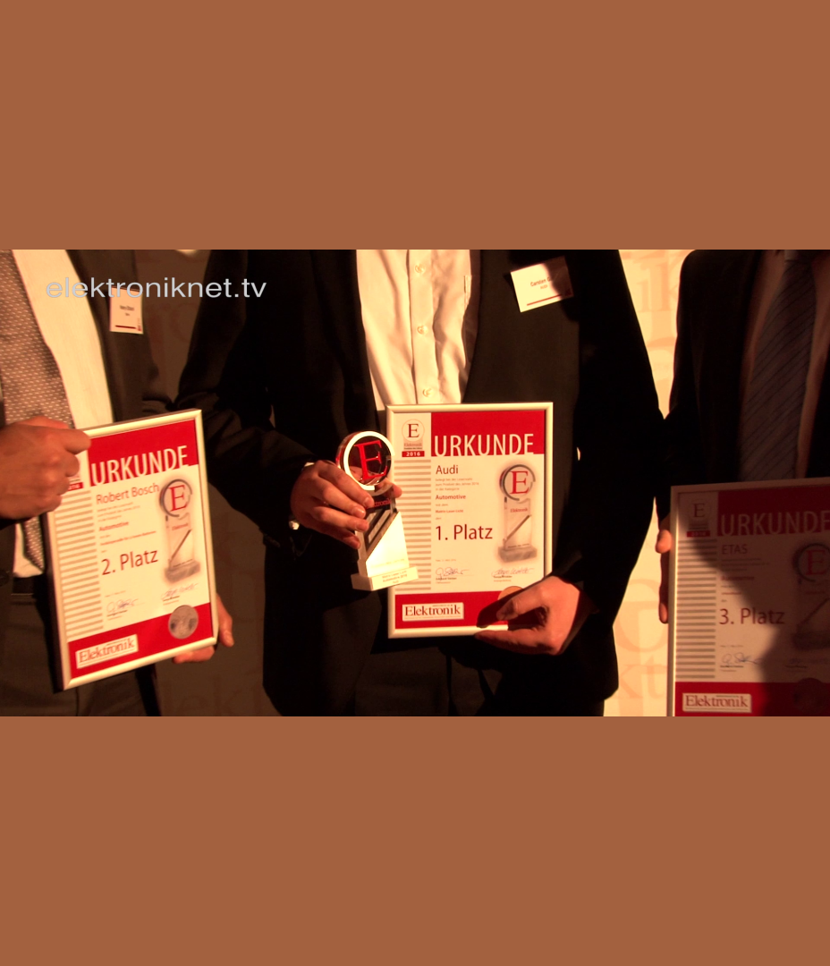 Die Preisverleihung: »Produkte des Jahres 2016« 