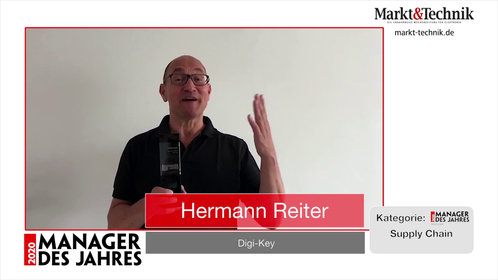 »Manager des Jahres 2020«: Hermann Reiter