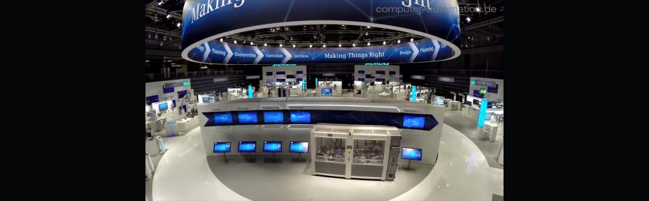 Siemens' vollvernetzte Fabrik