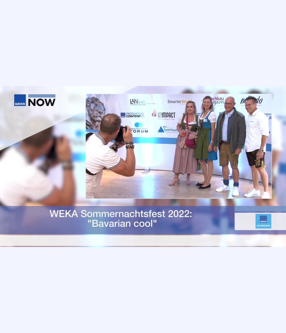 »Bavarian cool« - Das WEKA Sommernachtsfest 2022