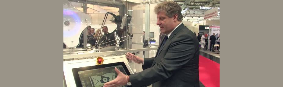 Lenze: HMI mit Gestensteuerung und 3D