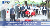 Die Preisverleihung »Elektronik-Distributor des Jahres 2022«