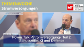 thumbnail of medium Power Talk »Stromversorgung« Teil 2: Schutzzölle, KI und Defence