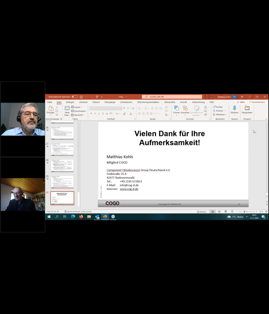 Webinar Chipknappheit Keynote 11.11.21
