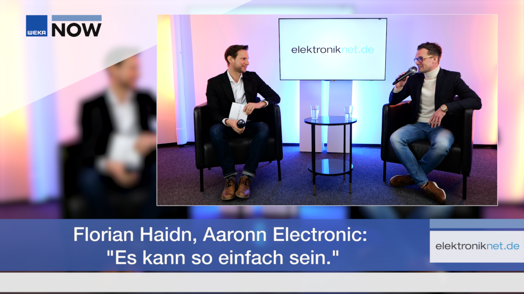 Florian Haidn, Aaronn Electronic: »Es kann so einfach sein.«