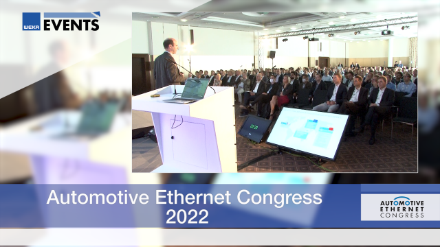 Über 750 Fachbesucher, Referenten und Aussteller kamen zum 8. Automotive Ethernet Congress nach München. Einen Rückblick mit Impressionen und Stimmen zum Congress sehen Sie im Video.