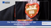 Die WEKA-Standparty auf der electronica 2024