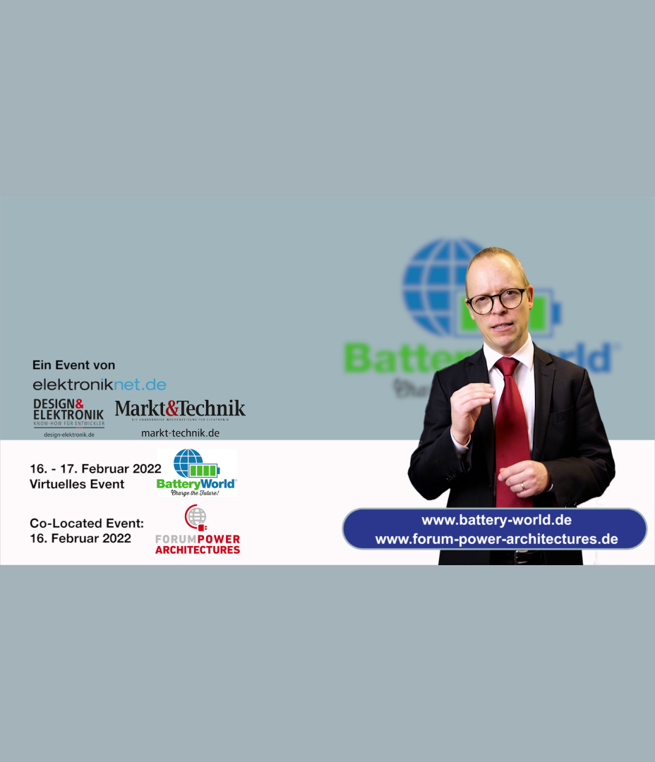 BatteryWorld 2022: Keynotes und Highlights