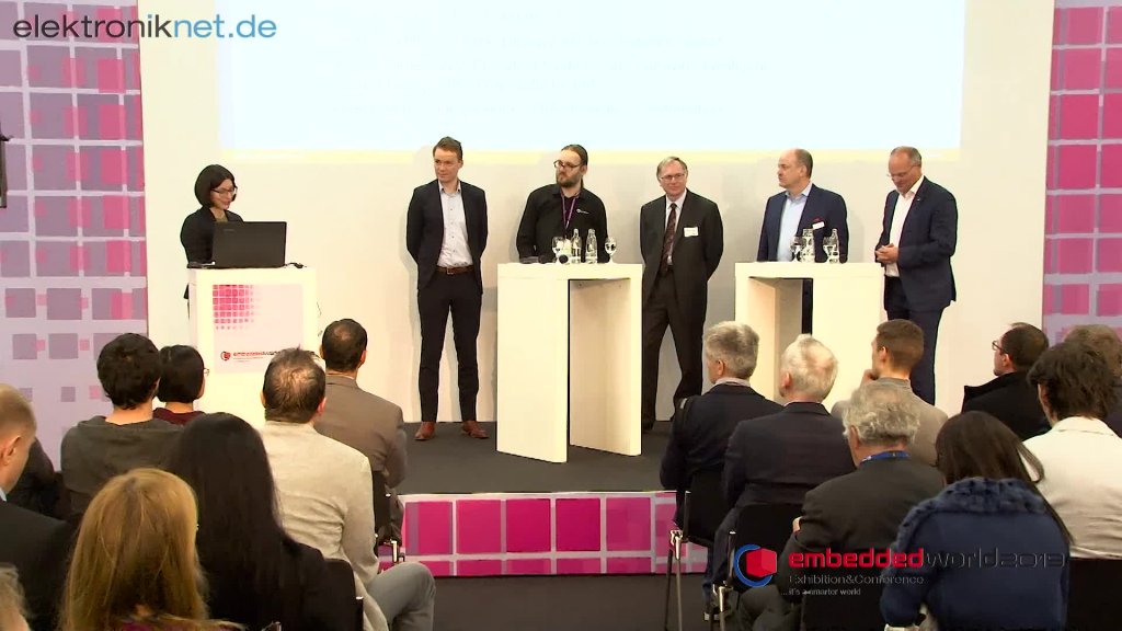 Podiumsdiskussion "Embedded Vision & Machine Learning"