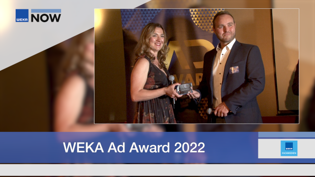 Zum 3. Mal hatten die WEKA FACHMEDIEN ihre Leser zur Abstimmung über die besten Anzeigen aus den Bereichen Elektronik, Automotive, Automation und ITK aufgerufen. Alle Award-Gewinner und jede Menge Impressionen und Stimmen von der Preisverleihung in der alten Kongressbar in München sehen Sie im Video. 