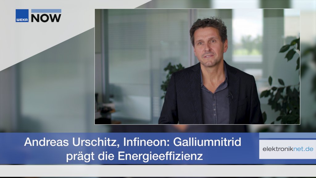 Andreas Urschitz, Infineon: Galliumnitrid prägt die Energieeffizienz