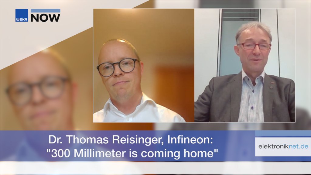Dr. Thomas Reisinger, Infineon: »300 Millimeter is coming home«