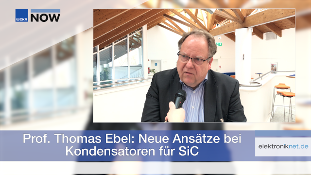 Umrichter mit Siliziumkarbid-Halbleitern (SiC) stellen höhere Anforderungen an die Zwischenkreiskondensatoren. Prof. Thomas Ebel von der University of Southern Denmark hat da neue Ansätze gefunden.